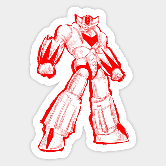 Grendizer Sticker by LivMat